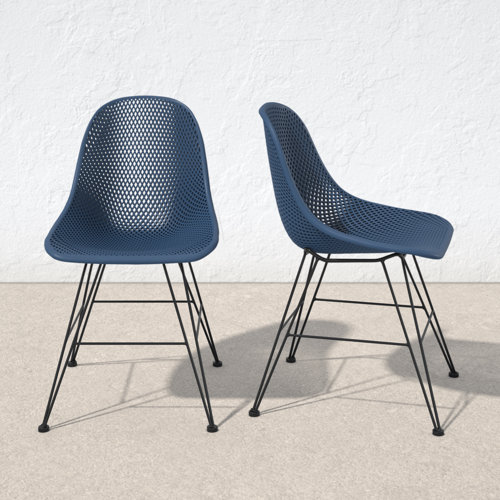 Modern Blue Outdoor Dining Chairs AllModern